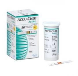 Roche Тест полоски (50шт.) для глюкометра Accu-Chek Activ