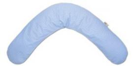 Подушка Theraline Original "Клеточка" (голубой) для беременных и кормящих мам