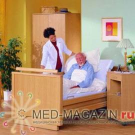 BURMEIER Кровать медицинская функциональная 4-х секционная Royal для лежачих больных.