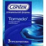 Презервативы Contex Tornado - 3 шт.