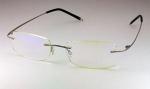 Alis96 Компьютерные очки (Федорова) релаксационные комбинированные в титановой оправе в футляре с салфеткой (Арт.AF003)