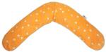 Theraline подушка для кормления 190 см оранжевая "Полоска"