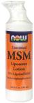 NOW MSM Liposome Lotion