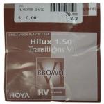 Фотохромные очковые линзы HOYA Hilux 1.50 Transitions HVA